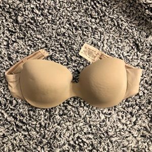 Nude Strapless Bra 34B